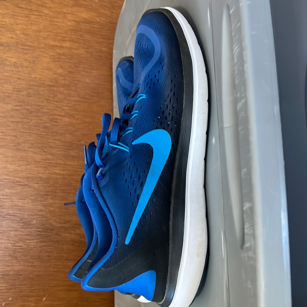 Blue and Black  Mens 13 Nike.